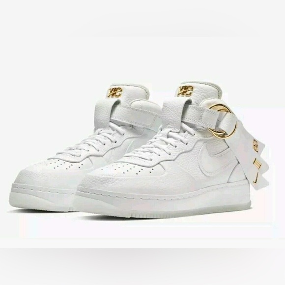 VICTOR CRUZ X AIR FORCE 1 MID 'WHITE GOLD♾️